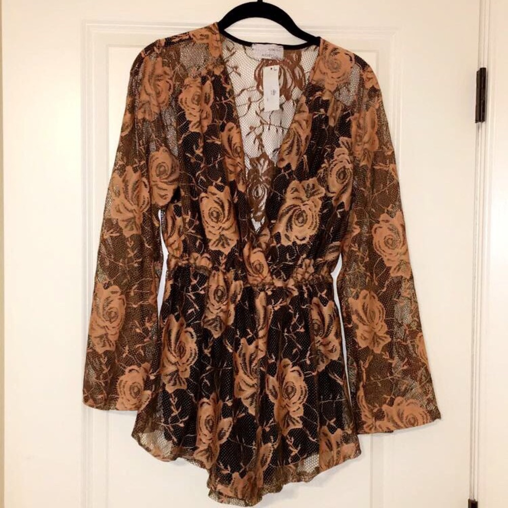 Audrey 3+1 Floral Romper